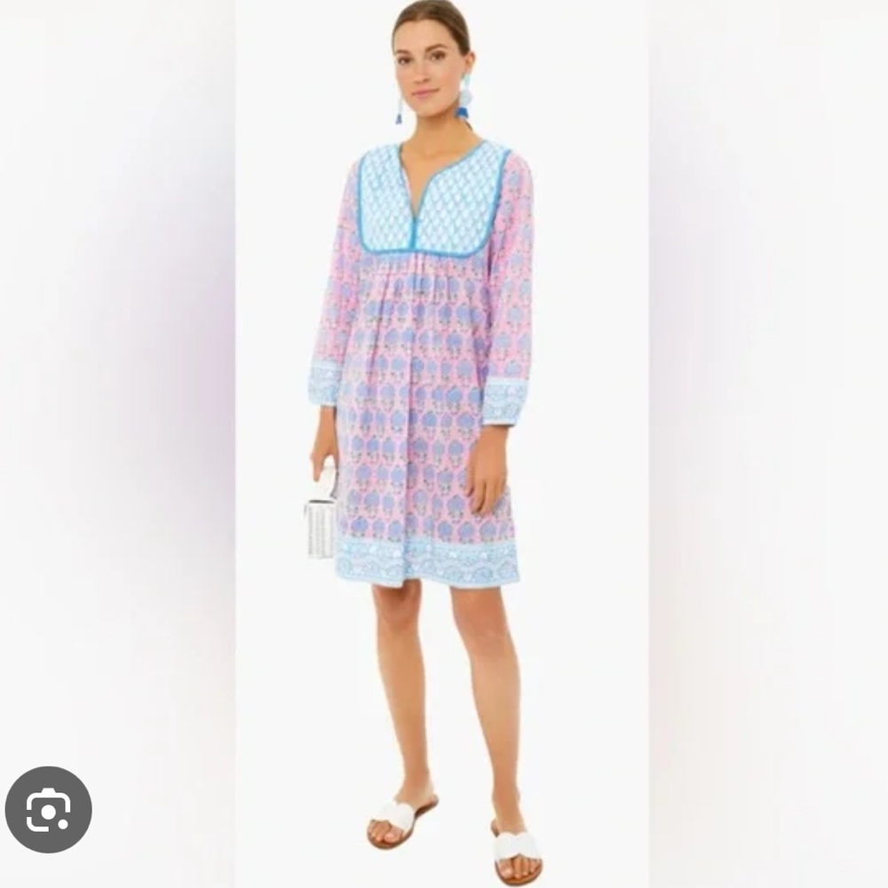 Nwt SZ Blockprints Jaipur Dress – Eva Pink Pineapple Printsz small - Picture 4 of 7